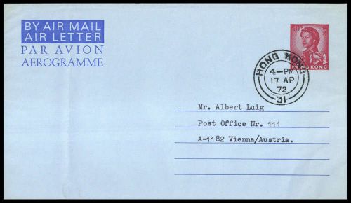 1962, Hongkong, LF (203), Brief