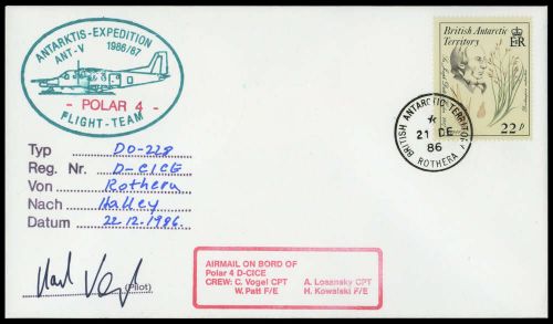 Britische Gebiete in der Antarktis, 129, Brief