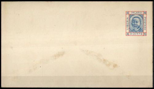 1891, Liberia, U 1, Brief