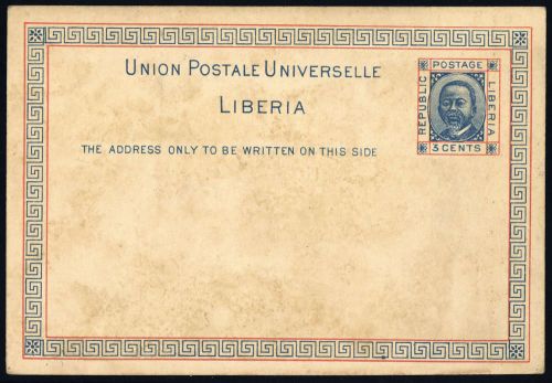 1891, Liberia, P 2, Brief