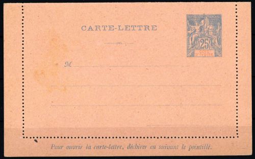 1901, Elfenbeinküste, K 6, Brief