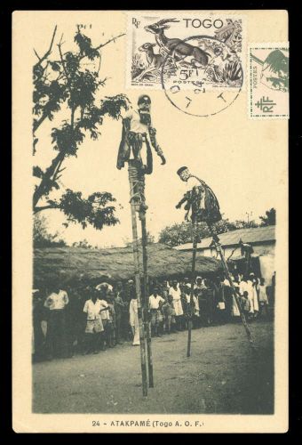 1947, Togo, 207 u.a., Brief