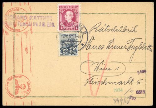 1939, Slowakei, 40, 73, Brief