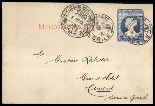 1900, Chile, UB 2, Brief