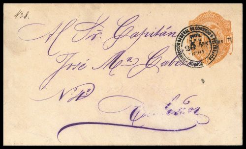 1891, Ecuador, U 4 Ba, Brief