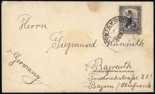 1909, Uruguay, 176, Brief