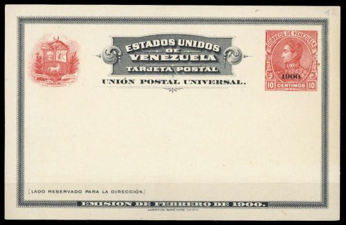 1900, Venezuela, P 12, Brief