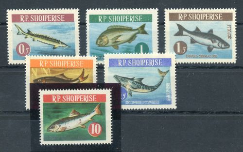 1963, Tiere,Fische,allgemein, 809-14, **