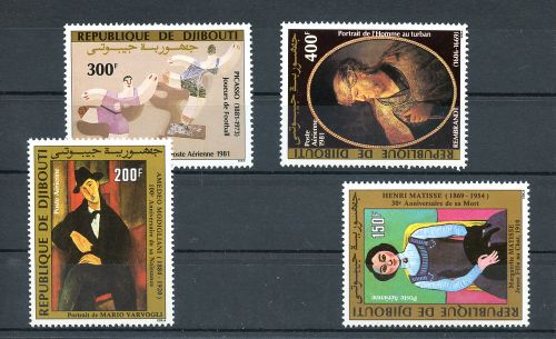 1981, Kunst u. Kultur,Malerei,sonstige, 310-11 u.a., **