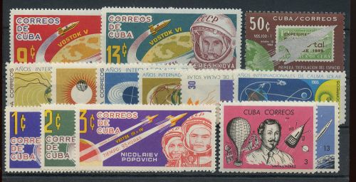 1963, Weltraum,Raumfahrt,sonstige, 835-37 u.a., **