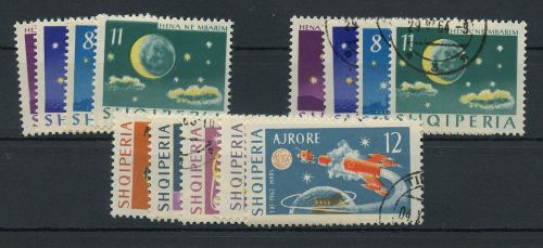 1963, Weltraum,Raumfahrt,sonstige, 779-83 u.a., **, gest.