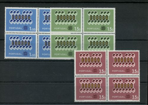 1962, Int.Organisationen,CEPT,, 927-29 (4), **
