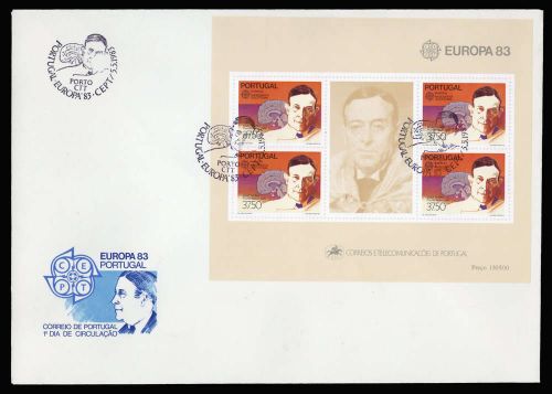 1983, Int.Organisationen,CEPT,, Block 40, FDC