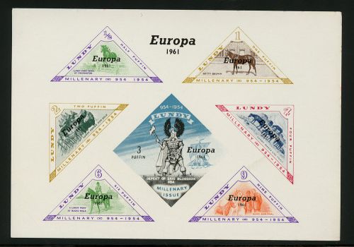 1961, Int.Organisationen,CEPT,, Block, **