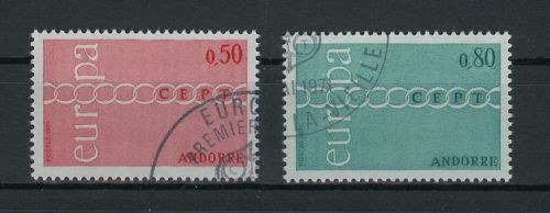 1971, Int.Organisationen,CEPT,, 232-33, gest.