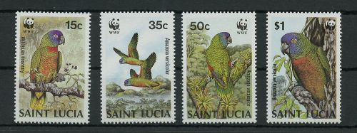1987, St. Lucia, 909-12, **