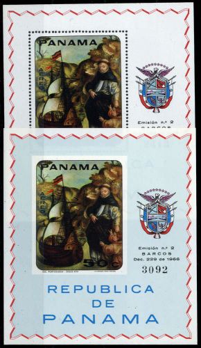 1968, Kunst u. Kultur,Malerei,Europaeische Malerei, Bl. 90 A+B, **