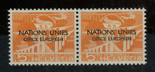1950, Schweiz Europäisches Amt der Vereinten Nationen ONU, 1 ...