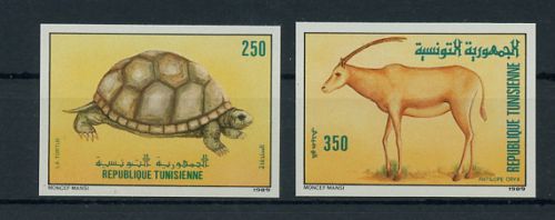 1989, Tiere,Säugetiere,allgemein, 1194-95 U, **