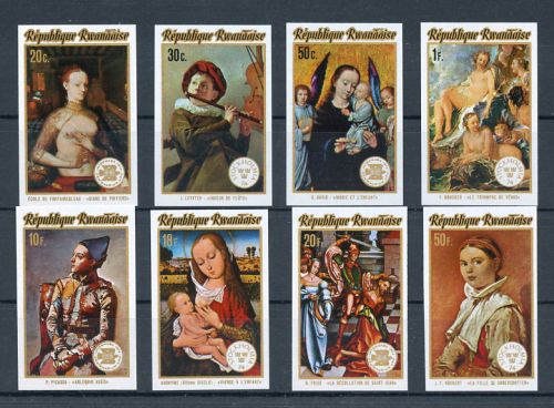 1974, Kunst u. Kultur,Berühmte Maler,sonstige, 641-48 B, **