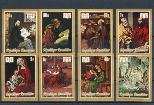 1973, Kunst u. Kultur,Malerei,sonstige, 549-56 B, **