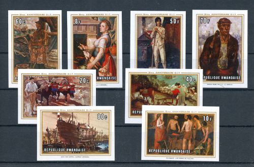 1969, Kunst u. Kultur,Malerei,sonstige, 359-66 B, **