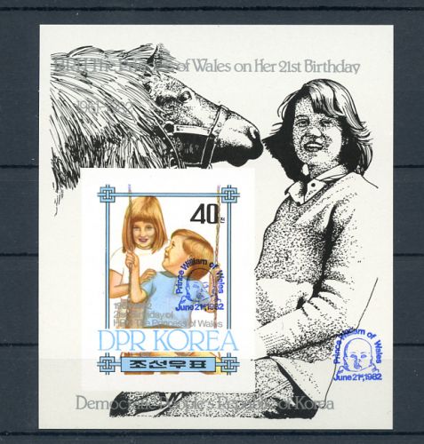 1982, Geschichte,Adel,Englischer Adel, Block A 113 B, **