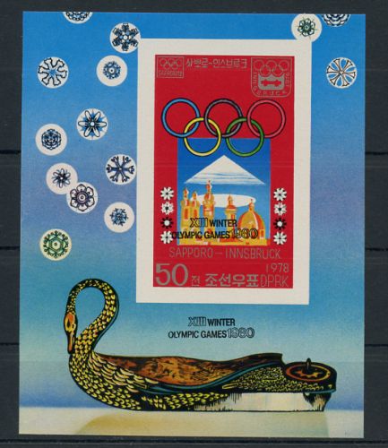 1979, Sport u. Spiel,Olympische Winterspiele 1976-,, Bl.A42 B, **