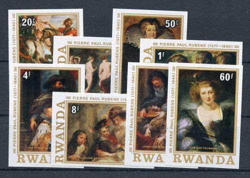 1977, Kunst u. Kultur,Berühmte Maler,Rubens, 883-90 B, **