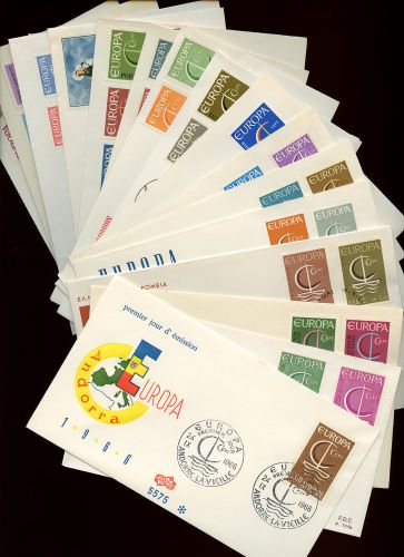 1966, Int.Organisationen,CEPT,, 1966, FDC