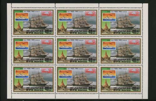 1983, Postgeschichte,Briefmarkenausstellungen,International ...