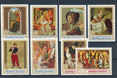 1969, Kunst u. Kultur,Malerei,sonstige, 317-24 B, **