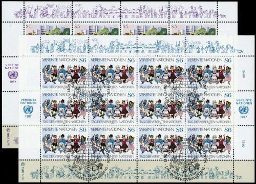 1987, UNO Wien, 75-76 KB, gest.