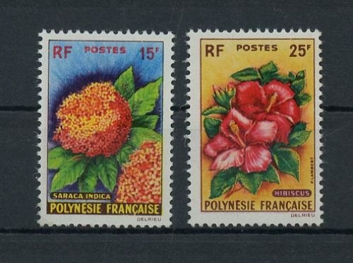 1962, Französisch Polynesien, 20-21, **