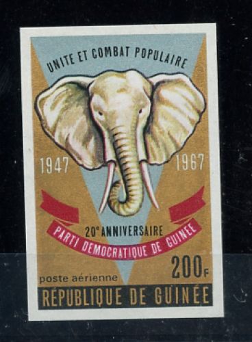1967, Tiere,Säugetiere,Elefant, 446 B, **