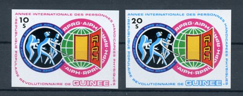 1983, Menschen,Behinderte,allgemein, 945-46 B, **