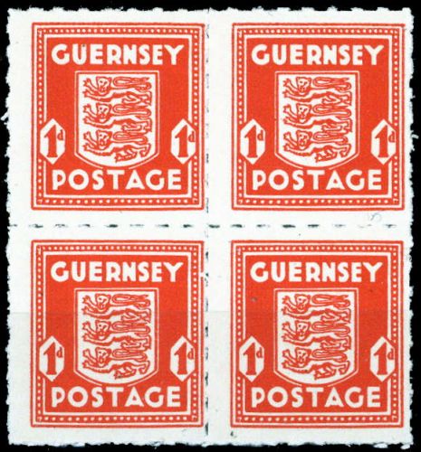 1941, Deutsche Besetzung II. WK Guernsey, 2 (4), **
