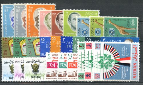 1966, Sudan, 218-23 u.a., **