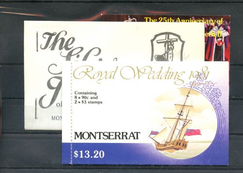 1977, Montserrat, 363-65 MH u.a., **