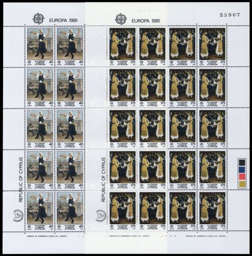 1981, Int.Organisationen,CEPT,, 547-48 KB, **