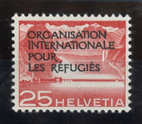 1950, Schweiz Internationale Flüchtlingsorganisation OIR, 4, **