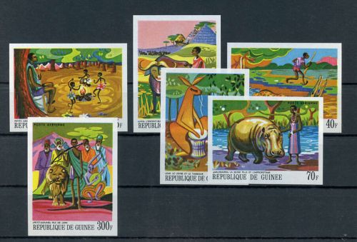 1968, Tiere,Säugetiere,allgemein, 487-94 B, **