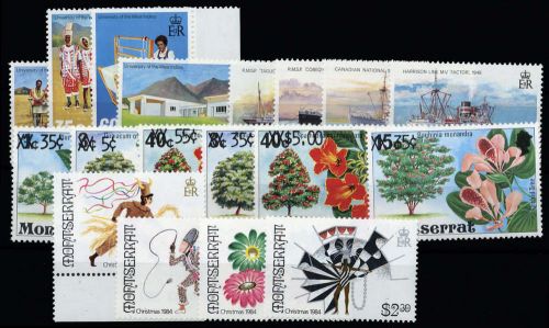 1974, Montserrat, 301-04 u.a., **