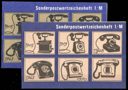 1983, DDR, SM 12 a+d, **