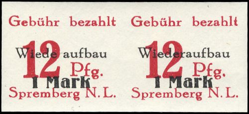 1946, Deutsche Lokalausgabe Spremberg, 20 B I, **