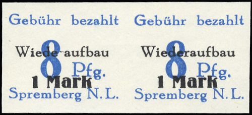 1946, Deutsche Lokalausgabe Spremberg, 21 B I, **