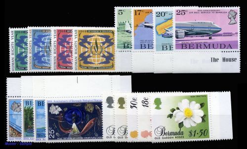 1968, Bermuda, 207-10 u.a., **