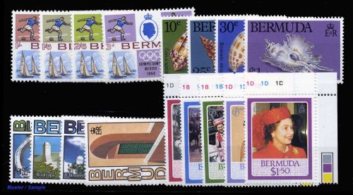 1968, Bermuda, 215-18 u.a., **