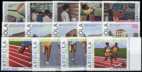 1983, Angola, 686-90 u.a., **