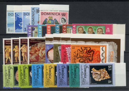 1968, Dominica, 224-28 u.a., **